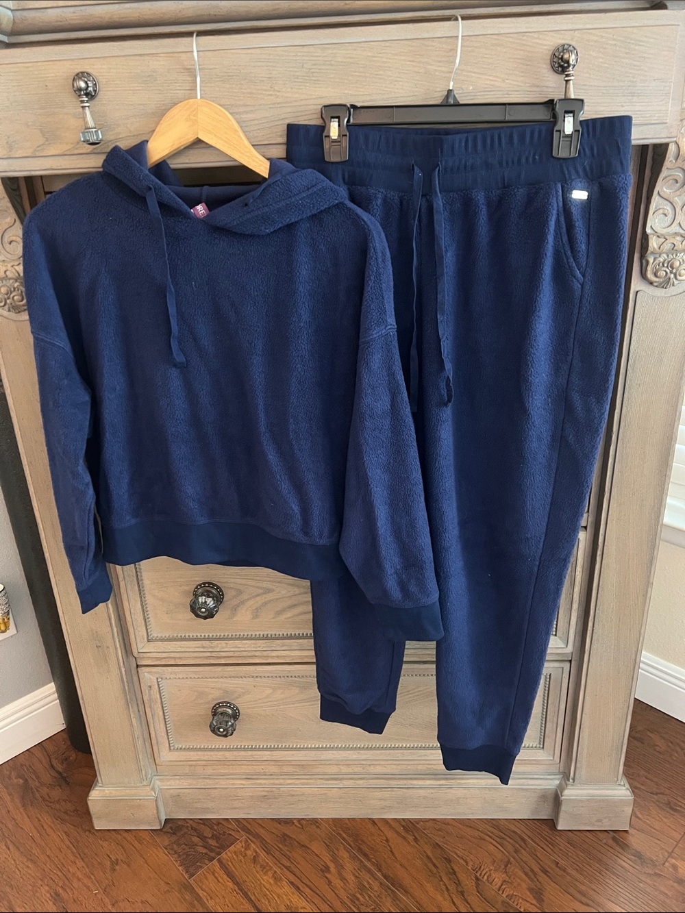 Adore Me Navy Fleece Hoodie